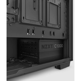 NZXT C1000 Gold unidad de fuente de alimentación 1000 W 24-pin ATX ATX Negro, Fuente de alimentación de PC negro, 1000 W, 100 - 240 V, 50/60 Hz, 13 A, 120 W, 1002 W