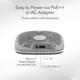 Netgear Insight Cloud Managed WiFi 6 AX6000 Tri-band Multi-Gig Access Point (WAX630) 6000 Mbit/s Blanco Energía sobre Ethernet (PoE), Punto de acceso blanco, 6000 Mbit/s, 1200 Mbit/s, 2400 Mbit/s, 100,1000,2500 Mbit/s, IEEE 802.11ax, IEEE 802.11i, IEEE 802.3af, IEEE 802.3at, 200 usuario(s)