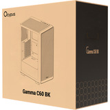 Ocypus Gamma-C60-BKG000XX-GL, Cajas de torre negro