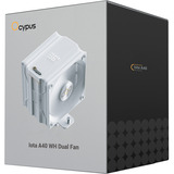 Ocypus Iota A40 Ventilador Dual, Disipador de CPU blanco