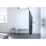 One for all Soporte de pared para TV giratorio negro/blanco