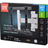 One for all WM6454, Soporte de pared negro/blanco