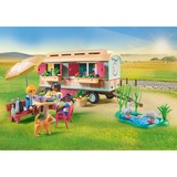 PLAYMOBIL Country Café Acogedor en Caravana, Juegos de construcción 