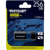 Patriot Supersonic Rage Lite 256 GB, Lápiz USB negro/Azul