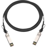 QNAP CAB-DAC15M-SFP28 cable de fibra optica 1,5 m QSFP28 Negro negro, 1,5 m, QSFP28, QSFP28