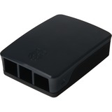 Raspberry Pi Foundation RB-CaseP4+06B, Caja/Carcasa negro/Gris