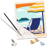 Ravensburger CreArt - Relajarse en la playa, Pintura 