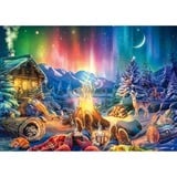 Schmidt Spiele Romanticismo de fogata bajo el cielo estrellado, Puzzle 