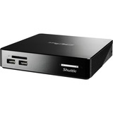 Shuttle XPC nano NS02EV2 Rockchip RK3368 2 GB DDR3L-SDRAM 16 GB eMMC Android 8.1 Nettop Mini PC Negro, Barebone negro, Rockchip, RK3368, 2 GB, DDR3L-SDRAM, 16 GB, Android 8.1
