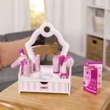 Spin Master MELISSA & DOUG - Juego de Salón de Belleza: Tocador de Madera con Espejo + 18 Accesorios de Belleza de Juguetes en Madera - 6074867 - Juguetes Niña 3 Años + - Regalo Niña 3 Años +, Juego de rol MELISSA & DOUG - Juego de Salón de Belleza: Tocador de Madera con Espejo + 18 Accesorios de Belleza de Juguetes en Madera - 6074867 - Juguetes Niña 3 Años + - Regalo Niña 3 Años +