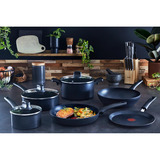 Tefal Sartén wok Black Stone, Ø 28cm, Pan negro
