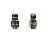 Thermal Grizzly DeltaMate Quick Disconnect, Conexión plateado brillante/Níquel
