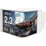 Thermaltake MAGCurve 360 Ultra AIO ARGB Snow Edition, Refrigeración por agua blanco