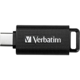 Verbatim Store 'n' Go USB-C 64 GB, Lápiz USB negro/Gris