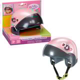 ZAPF Creation BABY born Casco para scooter 43cm, Accesorios para muñecas rosa neón