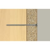 fischer Tornillo para tableros de partículas ClassicFast II 6,0x40 cabeza avellanada TX 
