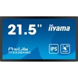 iiyama TF2238MSC-B1 pantalla para PC 53,3 cm (21") 1920 x 1080 Pixeles Full HD LED Pantalla táctil Negro, Monitor LED negro, 53,3 cm (21"), 1920 x 1080 Pixeles, Full HD, LED, 5 ms, Negro