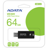 ADATA UC320-64G-RBK/BK, Lápiz USB 