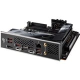 ASUS ROG STRIX X670E-I GAMING WIFI AMD X670 Zócalo AM5 mini ITX, Placa base negro/Plateado, AMD, Zócalo AM5, DDR5-SDRAM, 64 GB, DIMM, Doble canal