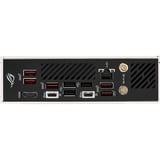 ASUS ROG STRIX X670E-I GAMING WIFI AMD X670 Zócalo AM5 mini ITX, Placa base negro/Plateado, AMD, Zócalo AM5, DDR5-SDRAM, 64 GB, DIMM, Doble canal