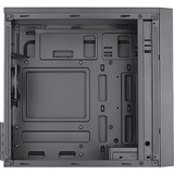 Aerocool - CS108BKV1 Caja PC Compacta Micro ATX Aluminio Pulido Ventilador  80cm Negro