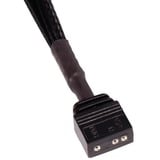 Alphacool Cable de extensión aRGB de 3 pines a 3 pines, 60 cm, Cable alargador negro