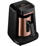 Arzum OK0012-R, Cafetera de moka negro/Cobre