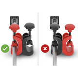BESSEY STE-CC-SET, Soporte negro/Rojo