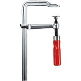 BESSEY Sargento de tornillo classiX GS40, Gato plateado/Rojo