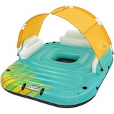 Bestway 43407 flotador para piscina y playa Multicolor Monocromo PVC Isla flotante turquesa/Amarillo, Multicolor, Isla flotante, Monocromo, PVC, Niño/niña, 450 kg