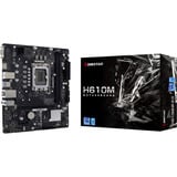 Biostar H610MHP 2.0, Placa base negro