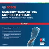 Bosch Broca MultiConstruction CYL-9 EXPERT, Ø 10mm, 8 piezas, Taladro 