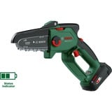 Bosch EasyChain 18V-15-7 Negro, Verde, Motosierra verde/Negro, 13 cm, 15 cm, 6,95 m/s, 1,1 mm, Negro, Verde, Batería