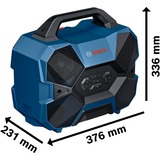 Bosch GPB 18V-6 C Professional, Altavoz azul/Negro
