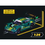 Carrera DIGITAL 124 Porsche 911 GT3 R "Wright Motorsports, No.24", Coche de carreras 