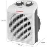 Clatronic HL 3761, Termoventiladores blanco/Gris