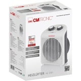 Clatronic HL 3761, Termoventiladores blanco/Gris
