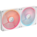 Corsair iCUE LINK LX140-R RGB PWM Reverse, Ventilador blanco