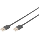 Digitus Cable de conexión USB 2.0 USB-A (conector) > USB-A (conector) negro