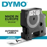 Dymo D1 - Etiquetas estándar - Negro sobre blanco - 9mm x 7m, Cinta de escritura Negro sobre blanco, Poliéster, Bélgica, -18 - 90 °C, DYMO, LabelManager, LabelWriter 450 DUO