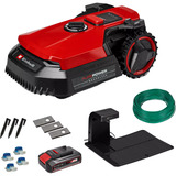 EINHELL Power X-Change Robot cortacésped FREELEXO 500, 18Volt rojo/Negro