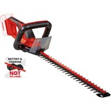 EINHELL Tijera de setos a batería Power X-Change GC-CH 18/50 Li-Solo, 18 Voltios, Cortasetos rojo/Negro