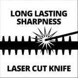 EINHELL Tijera de setos a batería Power X-Change GC-CH 18/50 Li-Solo, 18 Voltios, Cortasetos rojo/Negro