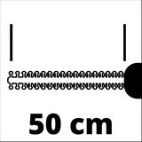 EINHELL Tijera de setos a batería Power X-Change GC-CH 18/50 Li-Solo, 18 Voltios, Cortasetos rojo/Negro