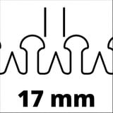 EINHELL Tijera de setos a batería Power X-Change GC-CH 18/50 Li-Solo, 18 Voltios, Cortasetos rojo/Negro