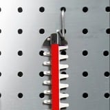 EINHELL Tijera de setos a batería Power X-Change GC-CH 18/50 Li-Solo, 18 Voltios, Cortasetos rojo/Negro