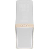 Fractal Design Summit Chalk White Solid, Cajas de torre blanco/Madera