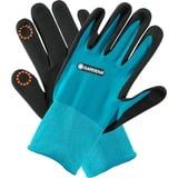 GARDENA 11510-20 guante de seguridad Guantes de jardinero Negro, Azul Elastano, Nitrilo, Poliéster Guantes de jardinero, Negro, Azul, S, SML, Elastano, Nitrilo, Poliéster