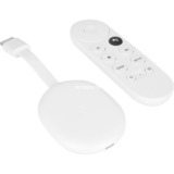 Google Chromecast with Google TV (HD), Reproductor de medios blanco