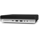 HP ProDesk 600 G5 MP Reacondicionado, Mini-PC  negro/Plateado